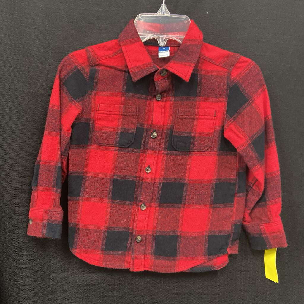 Plaid Button Down Shirt