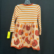 Load image into Gallery viewer, Thanksgiving Turkey Dress
