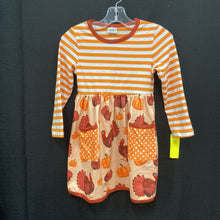 Load image into Gallery viewer, Thanksgiving Turkey Dress
