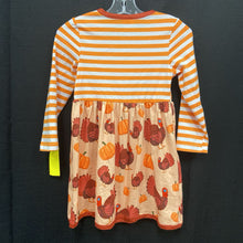 Load image into Gallery viewer, Thanksgiving Turkey Dress
