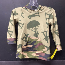 Load image into Gallery viewer, Army Hooded T-Shirt Top (Two Can)
