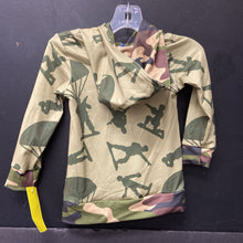 Load image into Gallery viewer, Army Hooded T-Shirt Top (Two Can)
