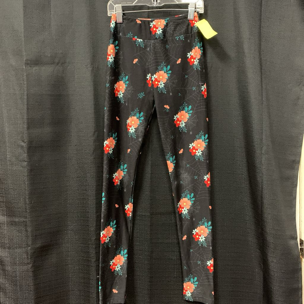 Spiderweb Flower Leggings