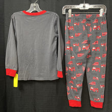 Load image into Gallery viewer, 2pc Firetruck Sleepwear
