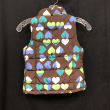 Load image into Gallery viewer, Girls Heart Winter Vest
