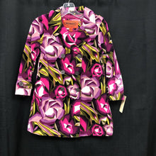 Load image into Gallery viewer, Girls Flower Winter Jacket
