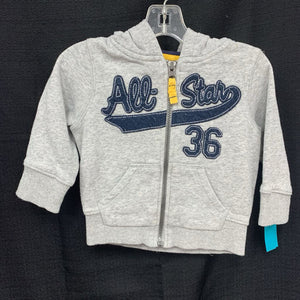 Hooded Zip Sweatshirt