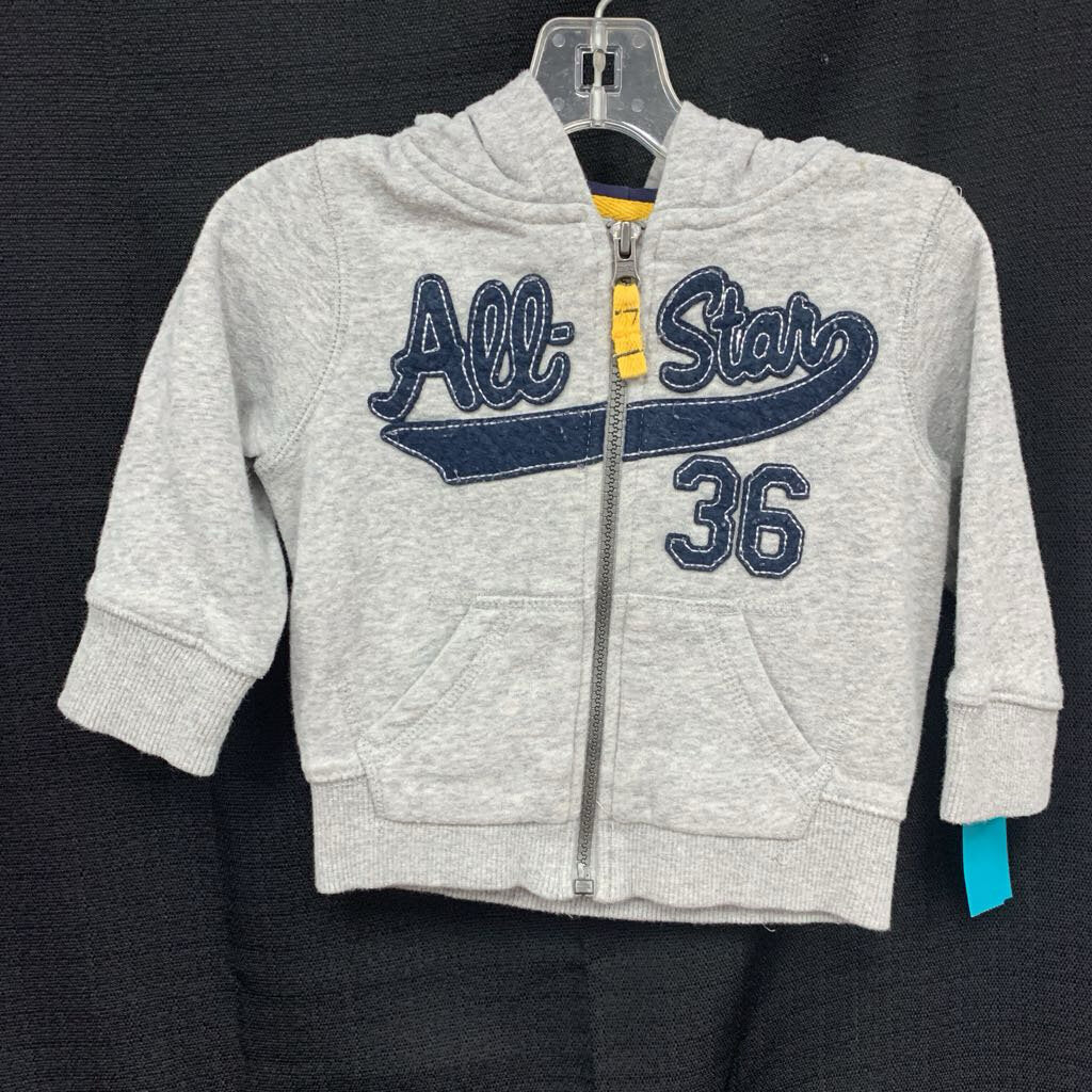 Hooded Zip Sweatshirt