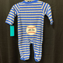 Load image into Gallery viewer, Striped Baseball Sleepwear
