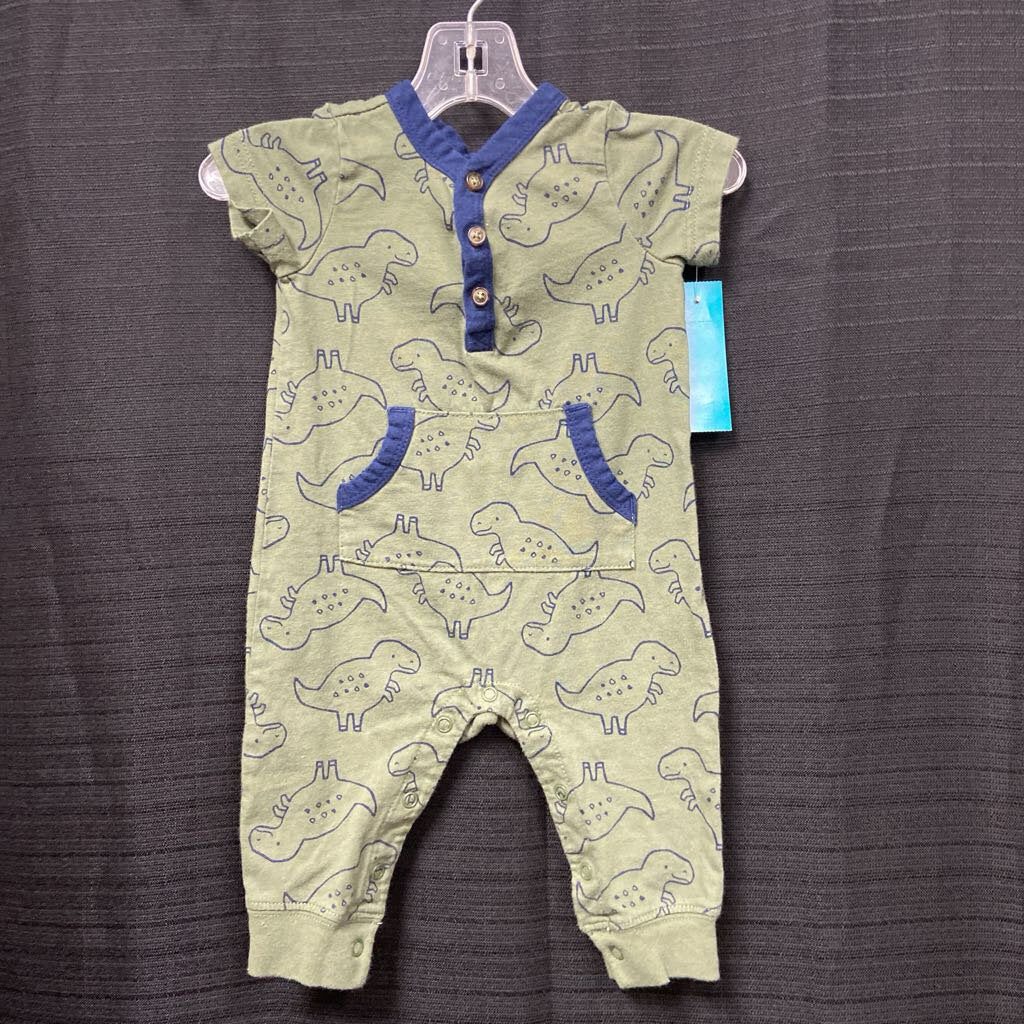 Button Dinosaur Outfit