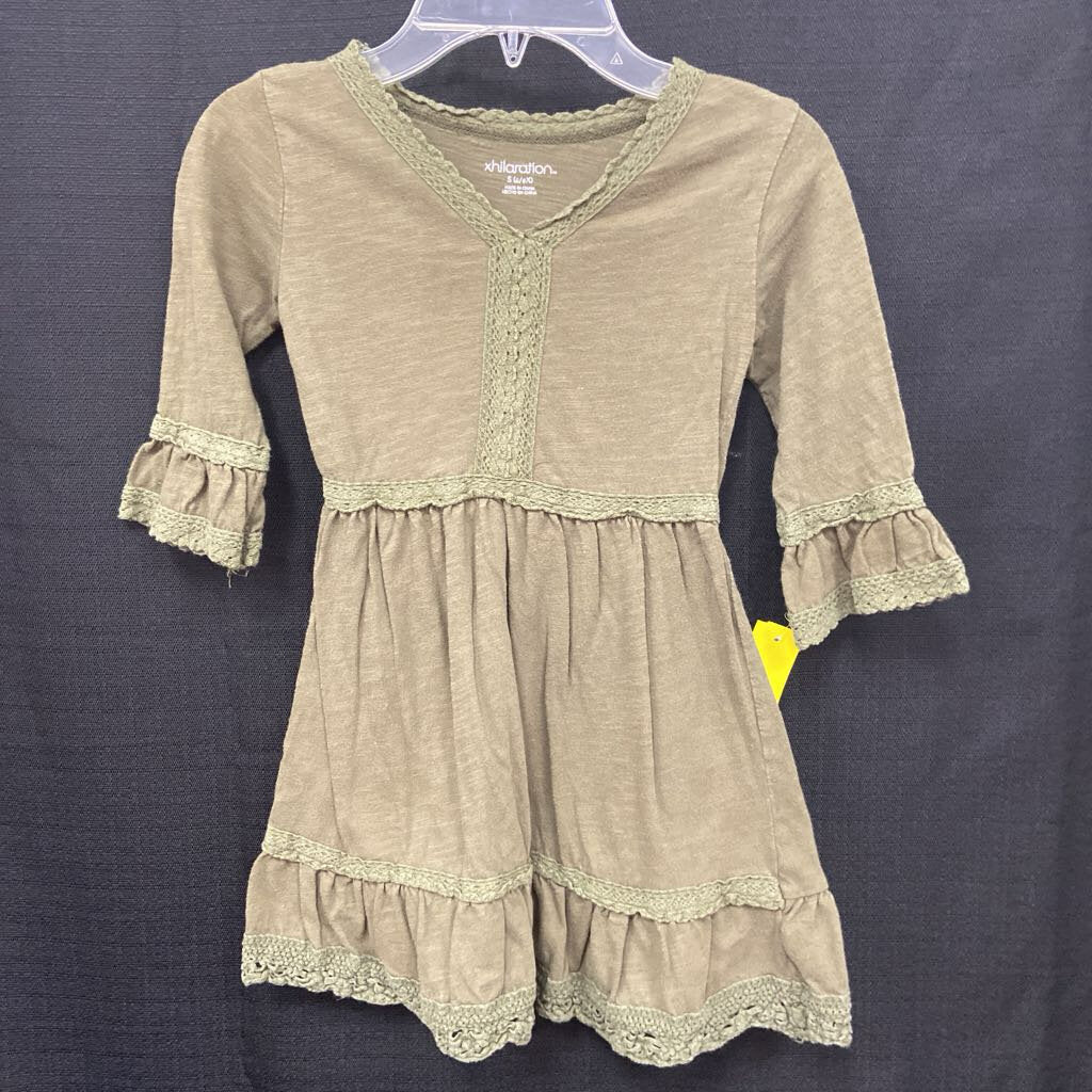 Lace Trim Dress