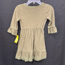 Load image into Gallery viewer, Lace Trim Dress

