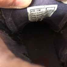 Load image into Gallery viewer, Girls zippered jean high top sneakers (Billy)
