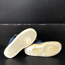 Load image into Gallery viewer, Girls zippered jean high top sneakers (Billy)
