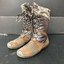 Load image into Gallery viewer, girls zippered winter boots
