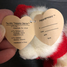 Load image into Gallery viewer, Attic Treasures Peppermint Christmas Bear 1993 Vintage Collectible
