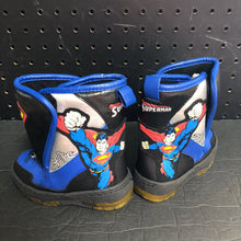 Load image into Gallery viewer, Boys Light Up Superman Snow Boots
