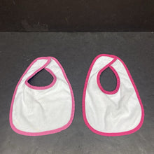 Load image into Gallery viewer, 2pk Minnie Mouse Bibs
