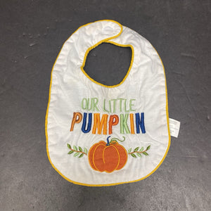 "Our Little Pumpkin" Thanksgiving Bib