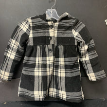 Load image into Gallery viewer, Girls Plaid Winter Jacket
