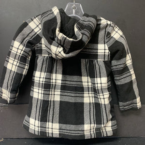 Girls Plaid Winter Jacket