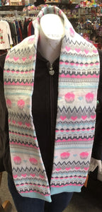 Girls Cupcake Scarf (NEW)