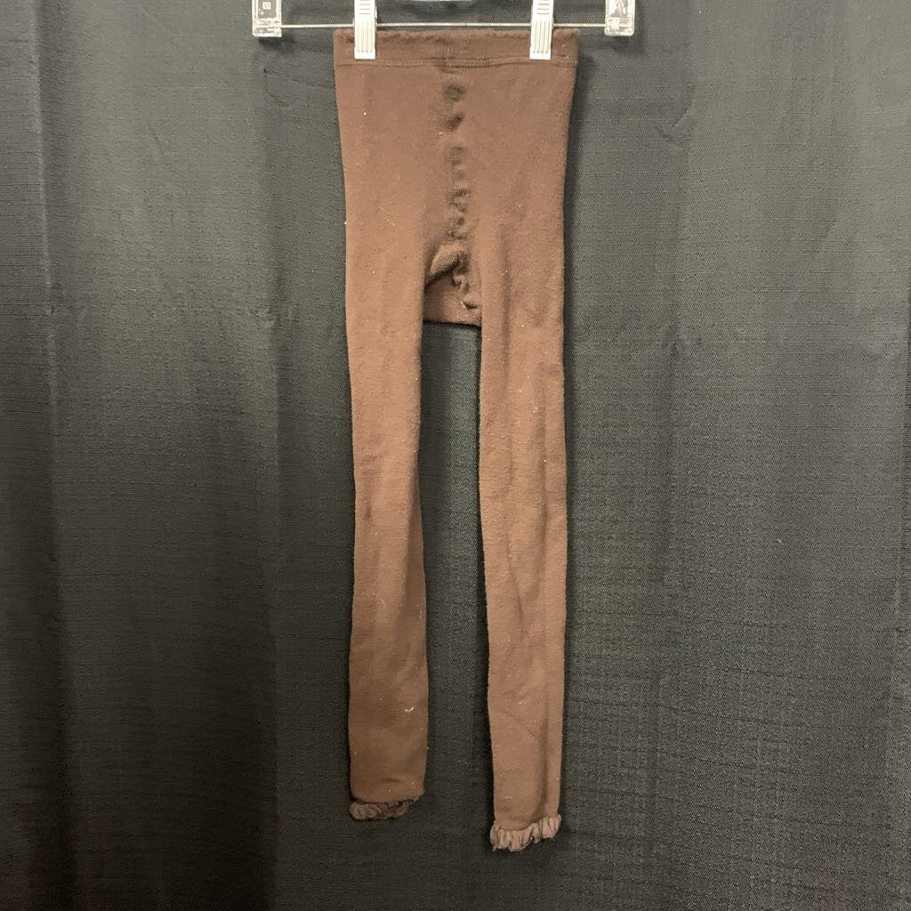 Girls Ruffle Hem Tights