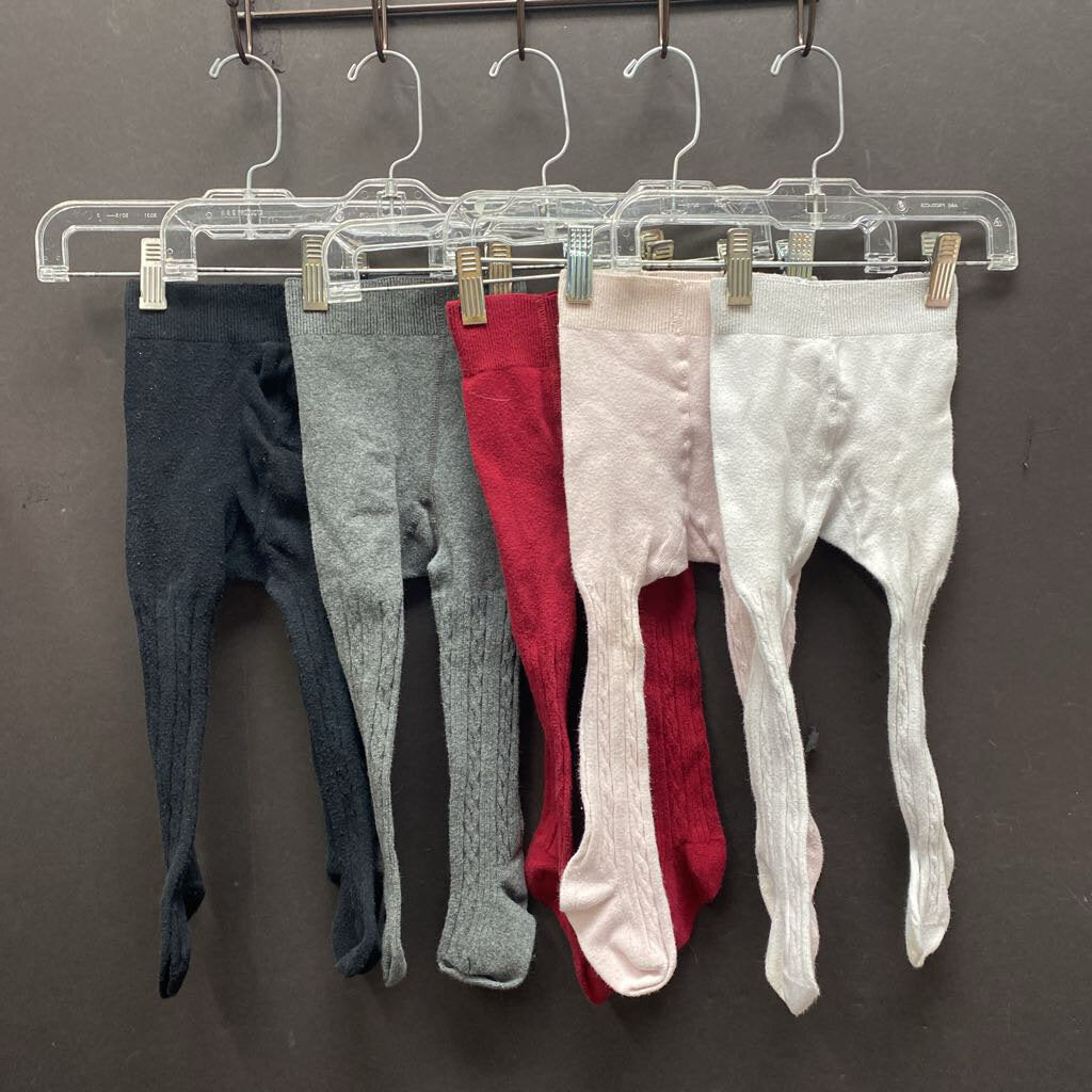 5pk Girls Tights