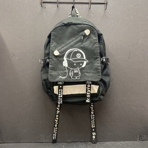 Luminous Backpack Bag w/USB Charging Port (Senkey & Style)
