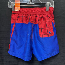 Load image into Gallery viewer, Spiderman swim trunks
