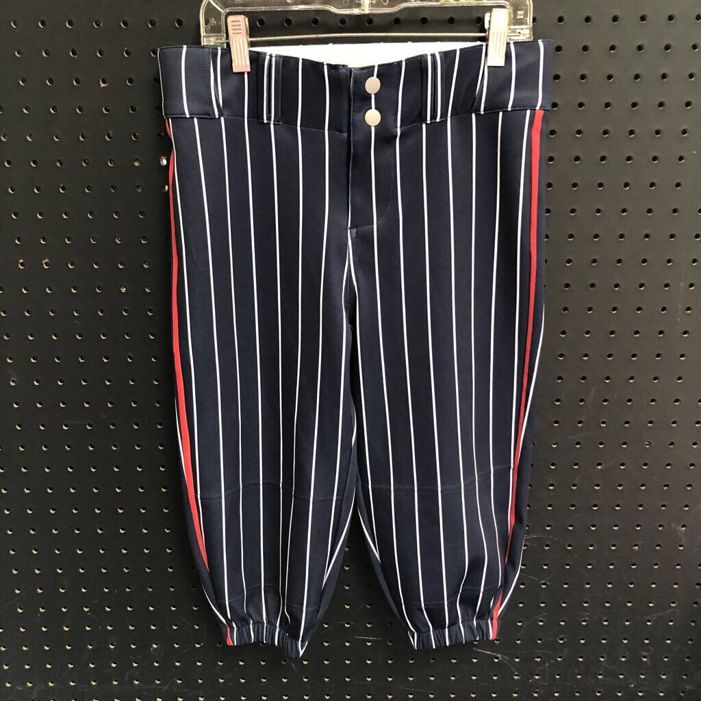 Boys Striped Baseball Pants