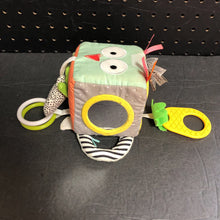 Load image into Gallery viewer, Animal Activity Cube Chime Rattle
