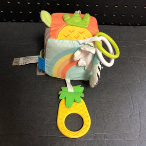 Animal Activity Cube Chime Rattle