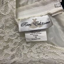 Load image into Gallery viewer, sleeveless lace top formal dress with jeweled beads
