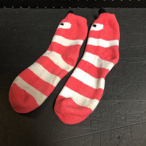 Girls Fox Fuzzy Socks