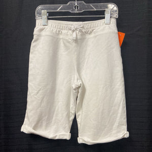 tie front bermuda shorts