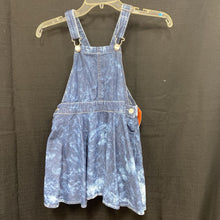 Load image into Gallery viewer, tie dye denim skirtall
