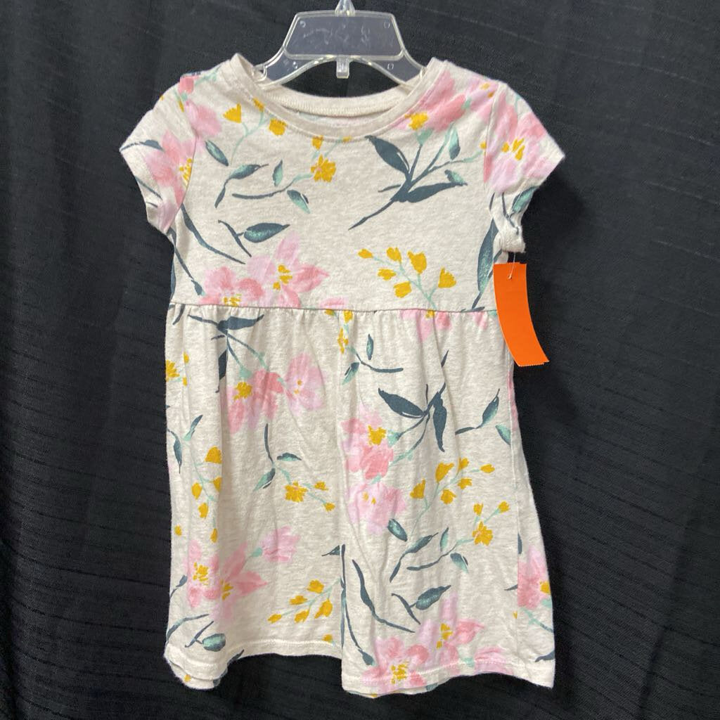 floral pattern casula dress