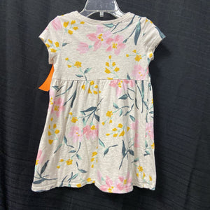 floral pattern casula dress