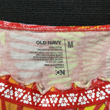 Load image into Gallery viewer, large flower pattern strap top
