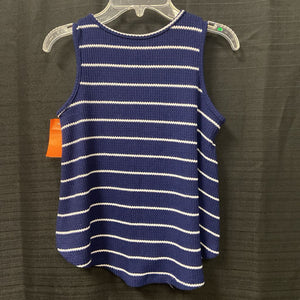 striped nautical anchor top