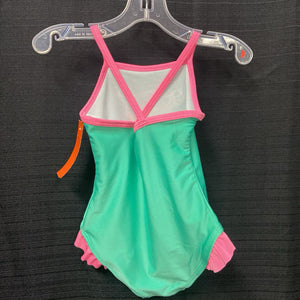 ruffle fins mermaid swim suit