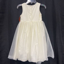 Load image into Gallery viewer, rosette top tulle skirt formal dress
