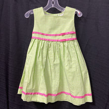 Load image into Gallery viewer, gigham plaid dress w/ bows
