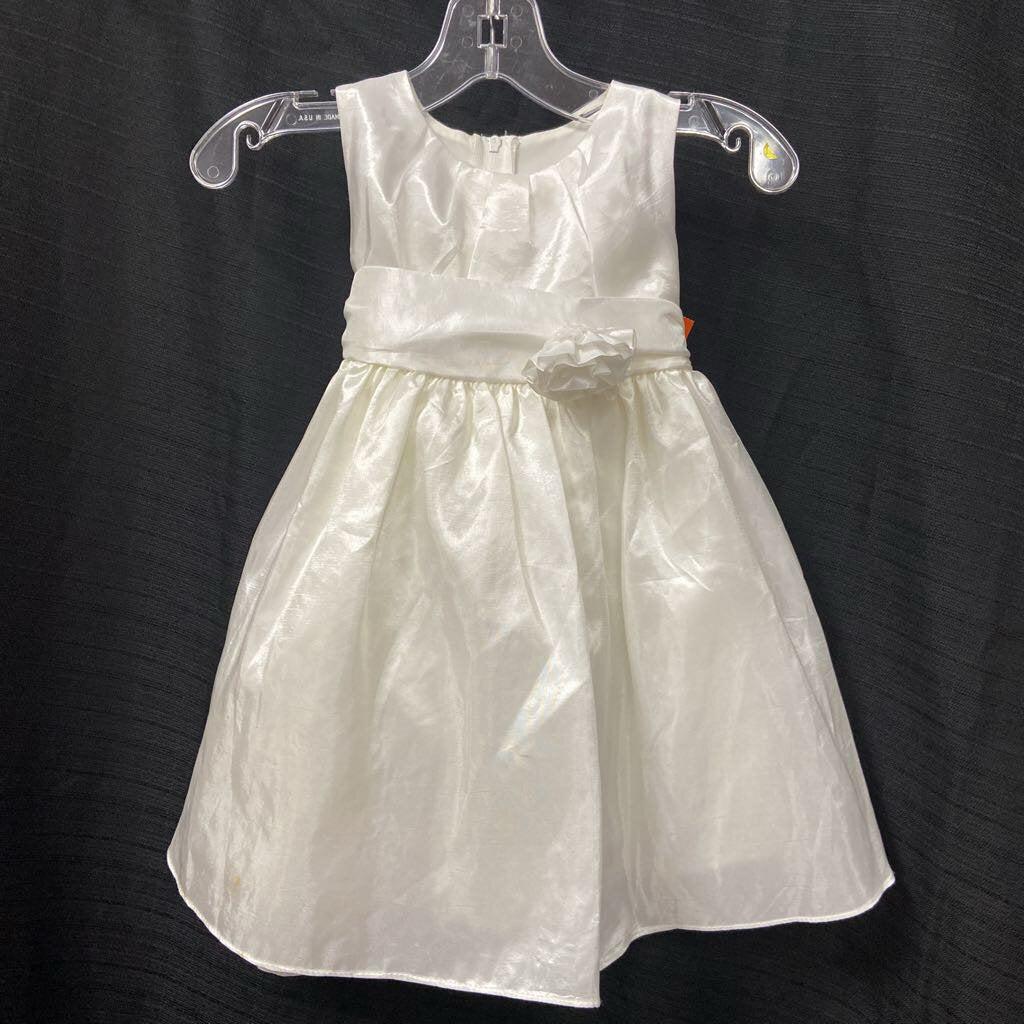 sleeveless formal dress w/flower (Sweet Kids)