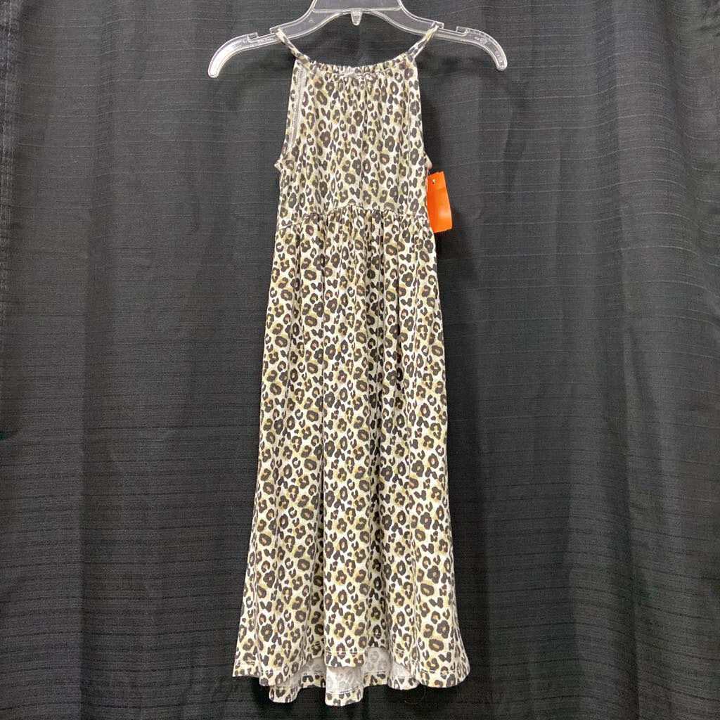 jaguar print dress