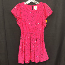 Load image into Gallery viewer, ruffle sleeve polka dot dress
