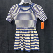 Load image into Gallery viewer, striped 3/4 sleeve dress
