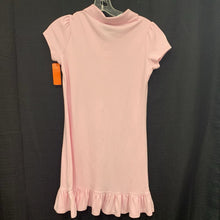 Load image into Gallery viewer, ruffle bottom polo dress
