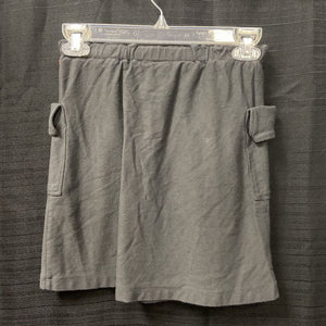 large pocket tie front skirt